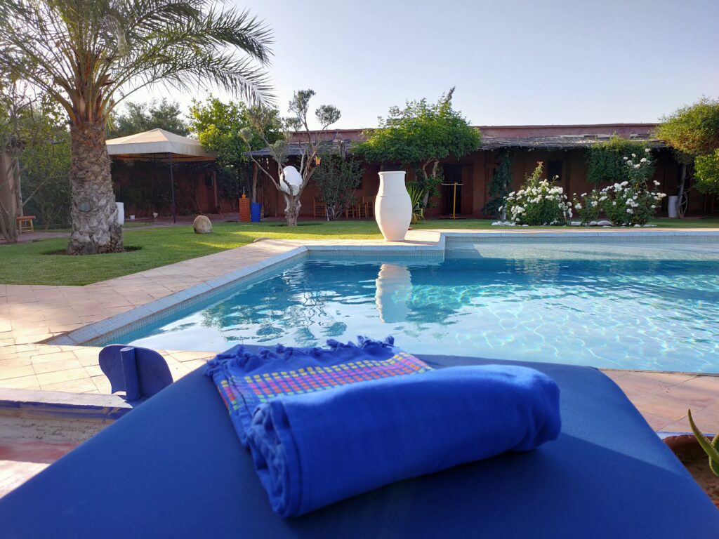 Jardin et piscine de Handioasis Marrakech