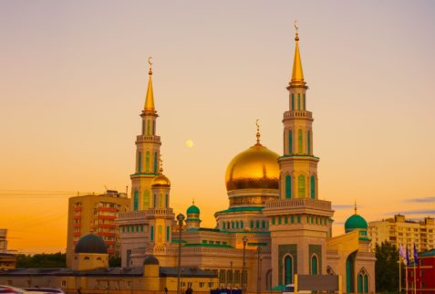 Cathdrale Mosquée de Moscou, Russie